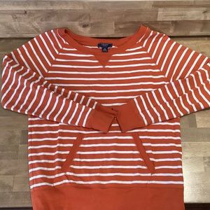 Chaps striped top Size M